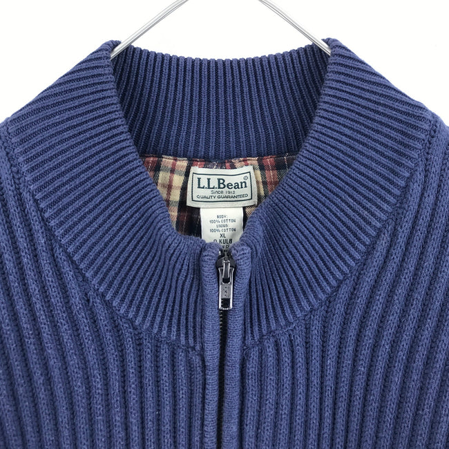 l.l.bean drivers knit blouson