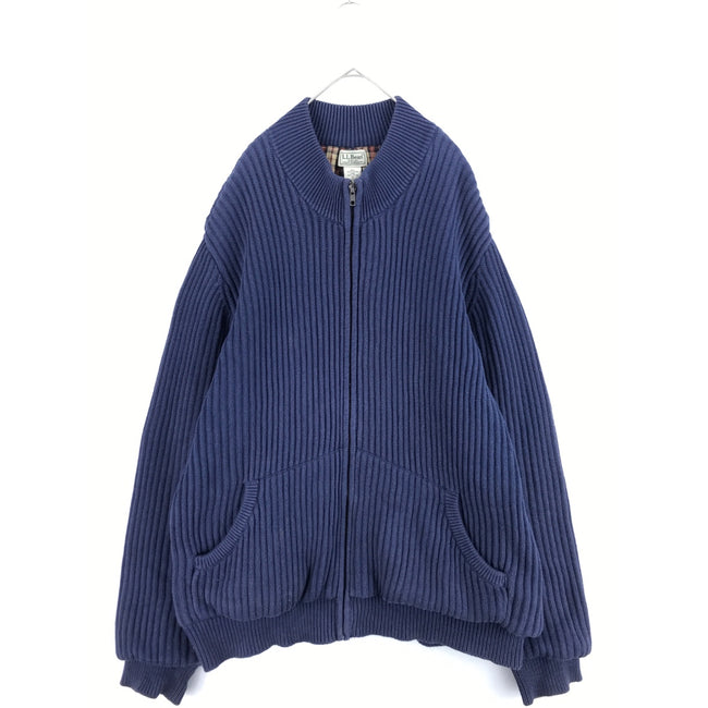 l.l.bean drivers knit blouson