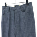 plaid slacks euro 60s dead stock
