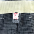 plaid slacks euro 60s dead stock