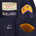 skookum school cardigan 50s