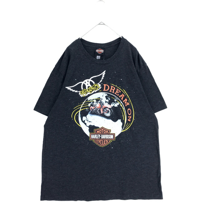 harley-davidson × aerosmith tee