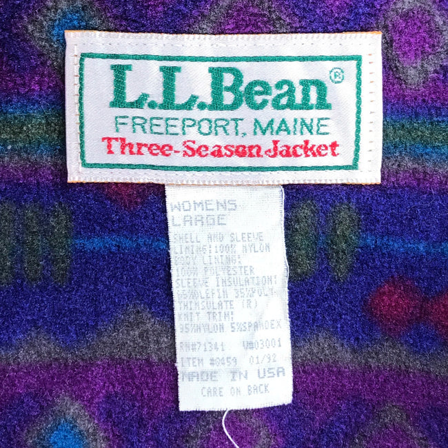 l.l.bean three-season jacket 80〜90s