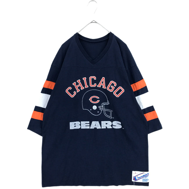 champion football-tee chicago bears 80s