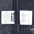 levi's 70598 black denim jacket 90〜00s