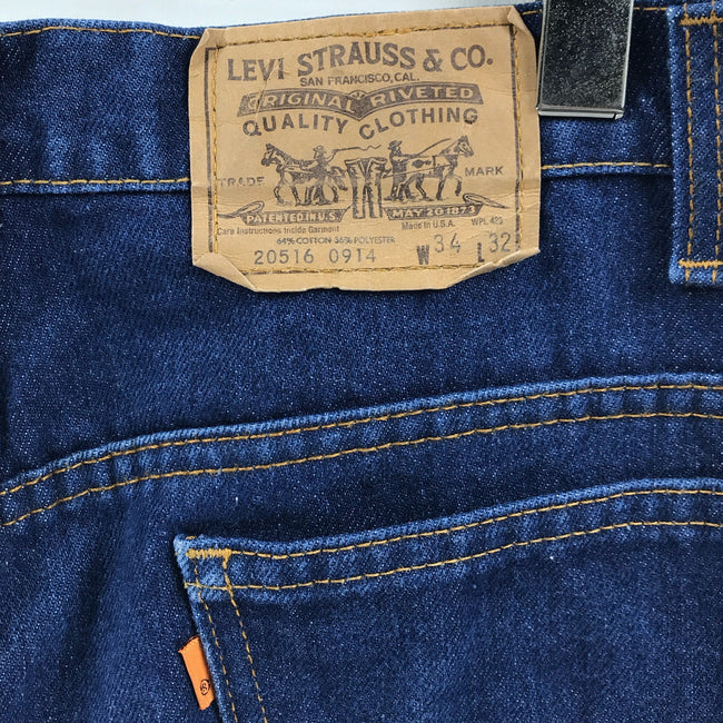 levi's 516-0914 80s w34 l32
