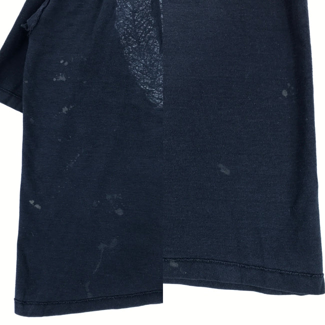 lightening bolt football tee 90s