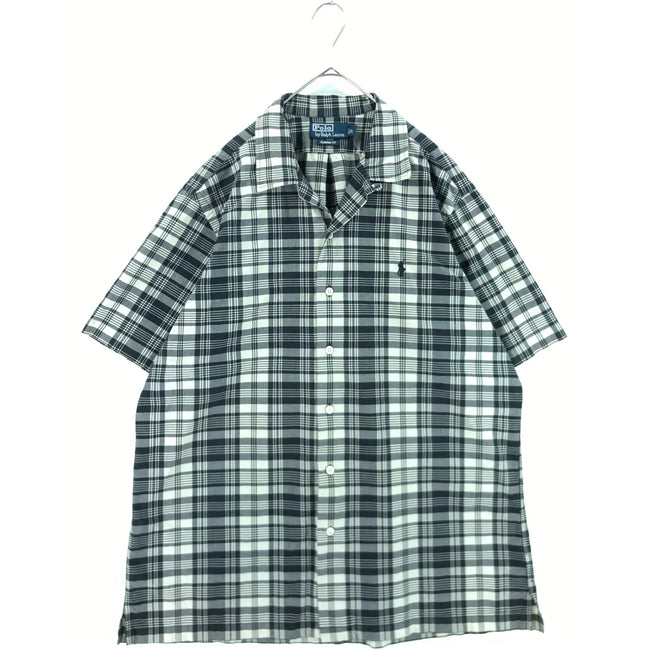 ralph lauren open collar shirt