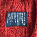 ralph lauren silk cable sweater