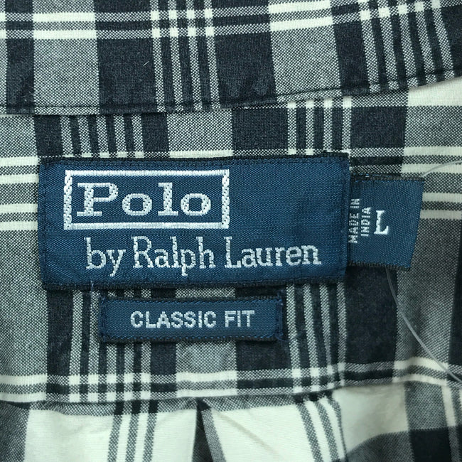 ralph lauren open collar shirt