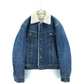 lee storm rider denim boa jacket 80s