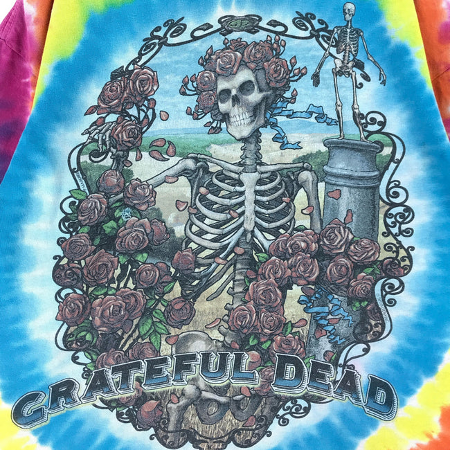 grateful dead tie-dye tee 90s