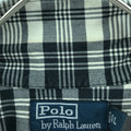 ralph lauren open collar shirt