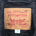 levi's 70598 black denim jacket 90〜00s