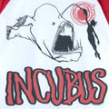 Incubus raglan t-shirt 00s