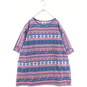 stripe patterned t-shirt 90s
