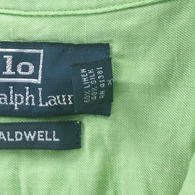 ralph lauren caldwell linen × silk shirt