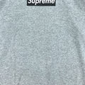 supreme t-shirt 90s box logo gray