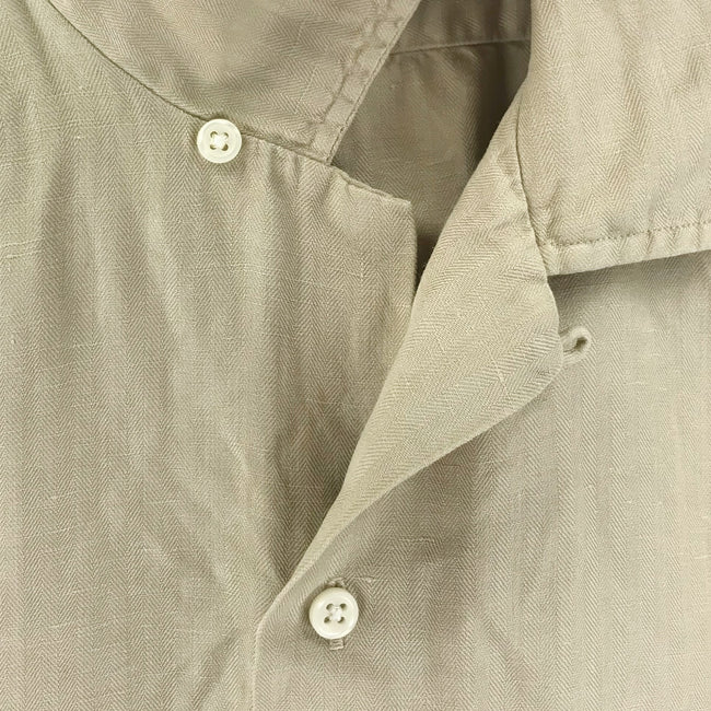 ralph lauren linen × silk shirt