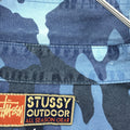 stussy outdoor camouflage shirt 90s