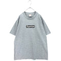 supreme t-shirt box logo 2000 monogram gray