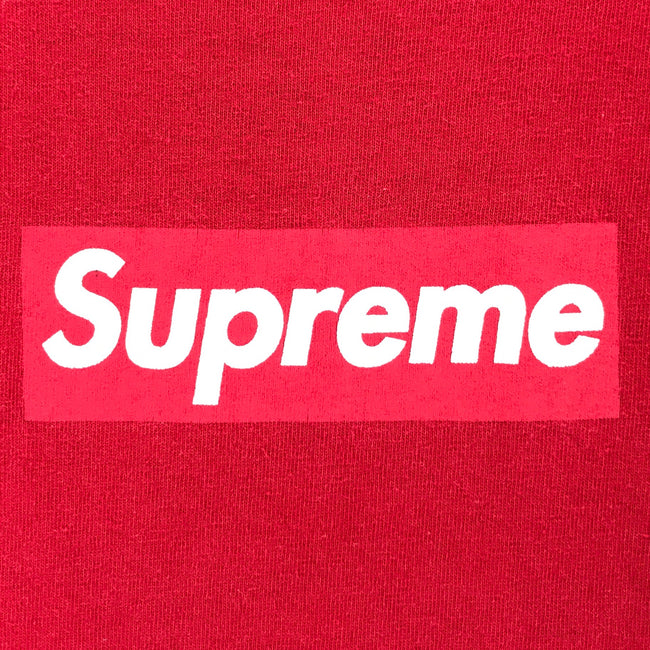 supreme t-shirt 90~00s box logo red