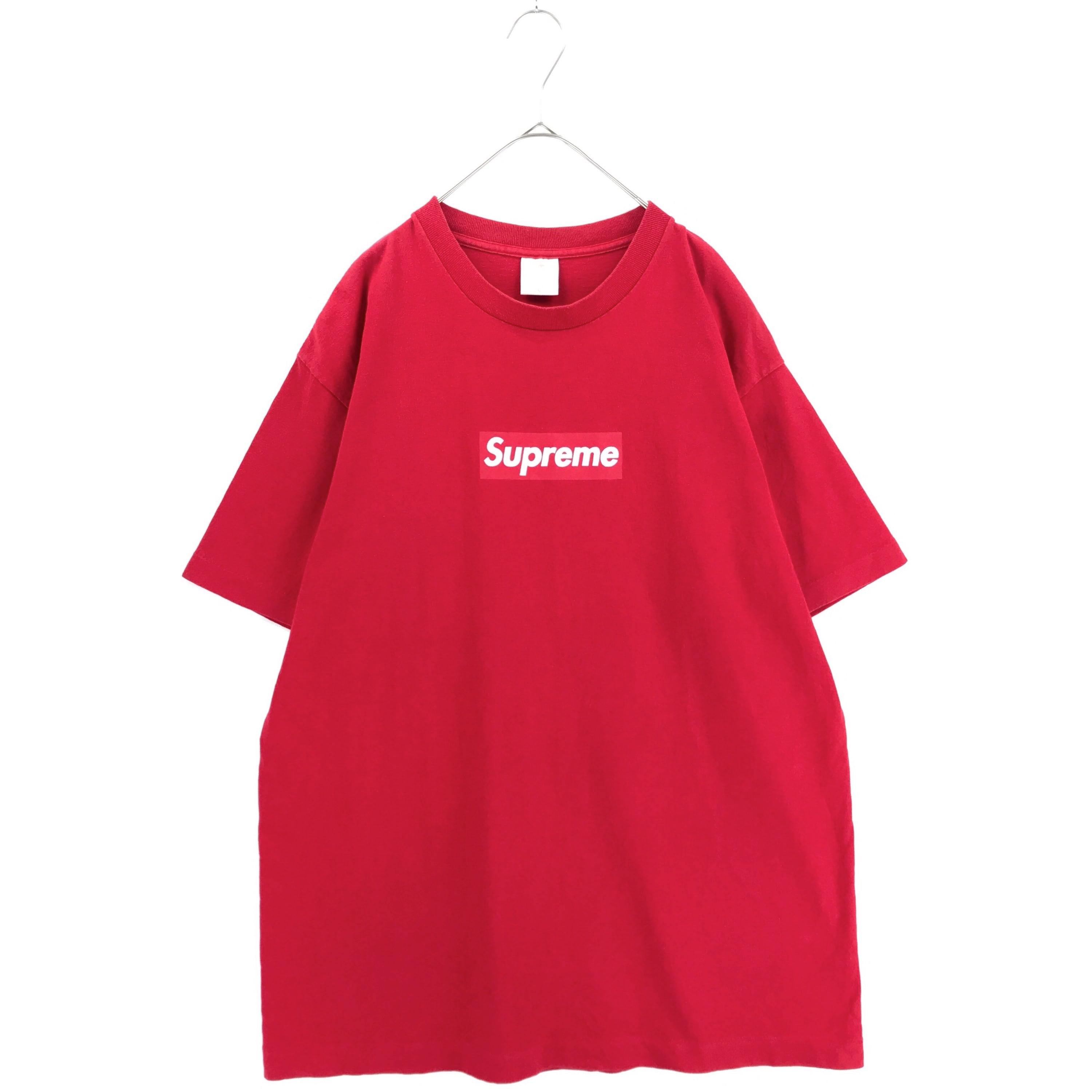klinke Knop hjul supreme t-shirt 90~00s box logo red– train in vain