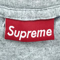 supreme t-shirt 90s box logo gray