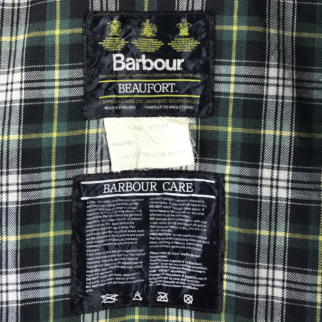 barbour beaufort 80s