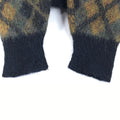argyle sweater wool × mohair 60s