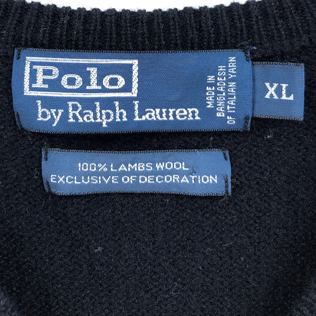 ralph lauren v-neck sweater