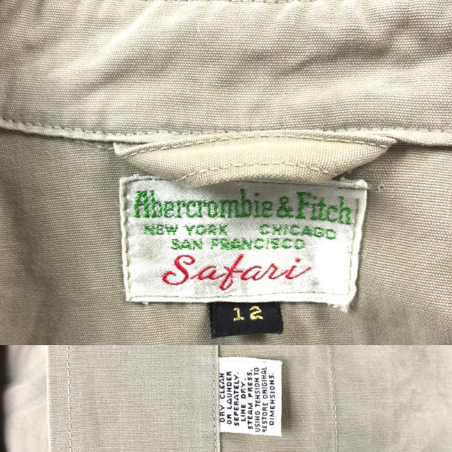 abercrombie & fitch safari jacket 60s