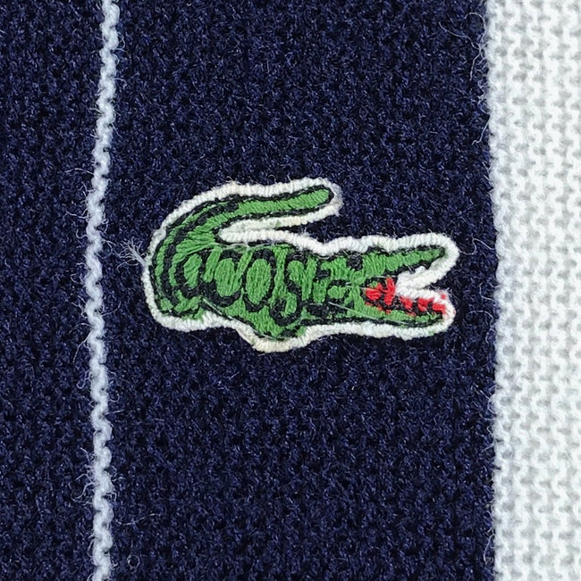 lacoste striped sweater 60s