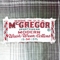mcgregor open collared shirt 60s
