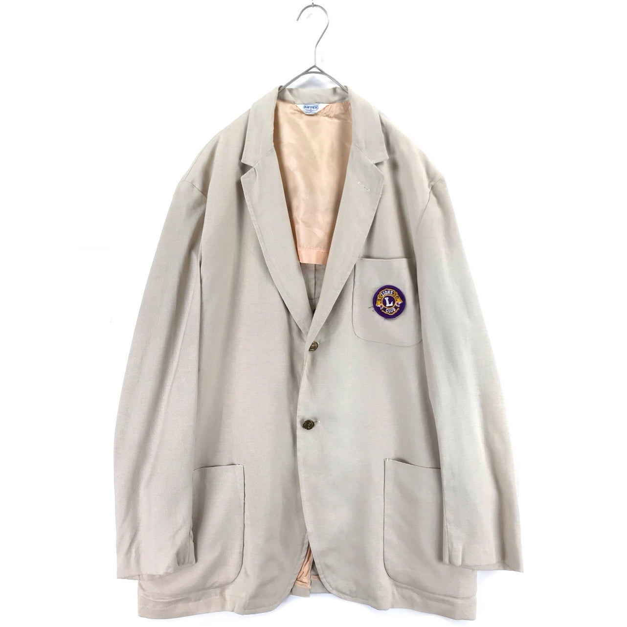 artex tailored jacket lions club 60s– train in vain