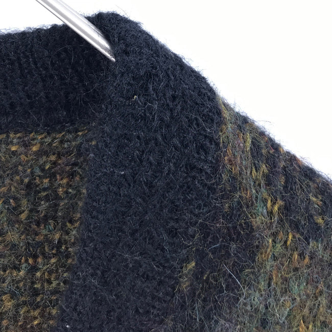 argyle sweater wool × mohair 60s