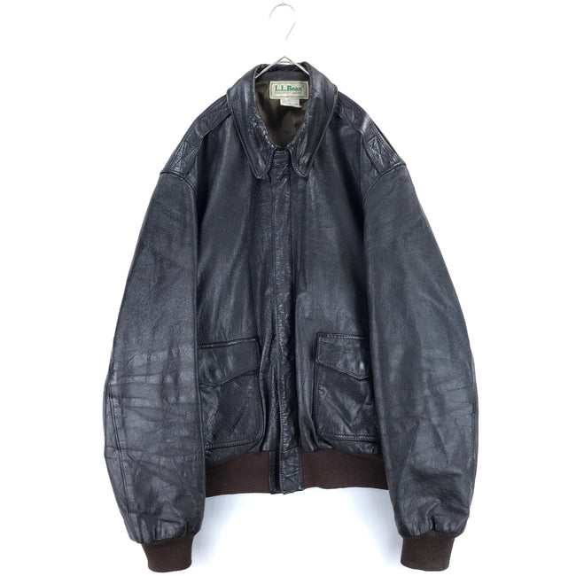 l.l.bean leather jacket