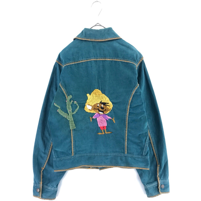 embroidered jacket speedy gonzales 70s