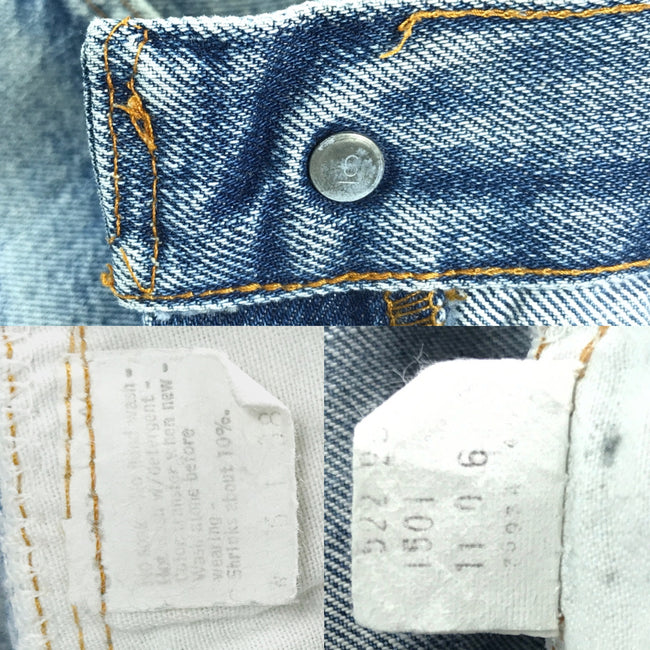 levi's 501 red line 80s